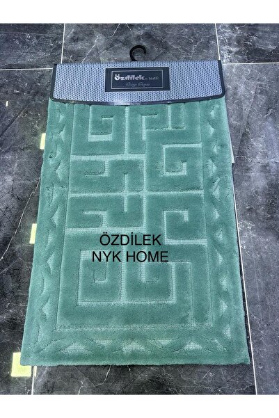 NYK HOME طقم سجادة حمام وغطاء مقعد المرحاض من أوزدليك مكون من قطعتين. منتج أص...