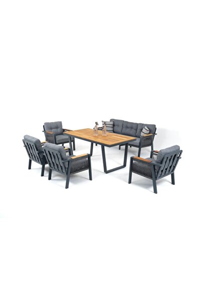 Divona Home Artemis Plus Rolex Oturma Grubu (3+1+1+1+1+MASA)