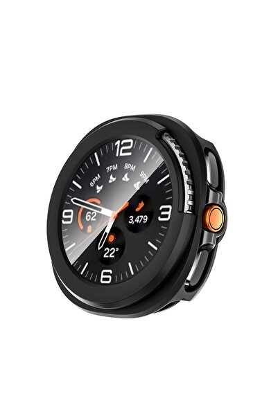 AktarMobile Galaxy Watch 8 Classic 46 mm Ekran & Kasa Koruyucu Tüm Gövde Koru...
