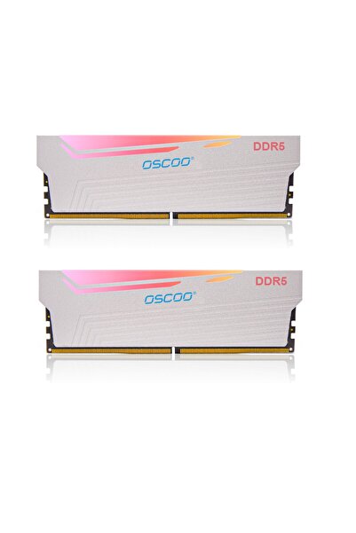 Oscoo White Radiantx R500 RGB 32GB (2x16) 6000MHz DDR5 Ram