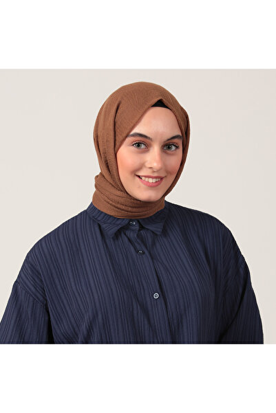 ipekistanbul شال بوروميك - بني شوكولاتة