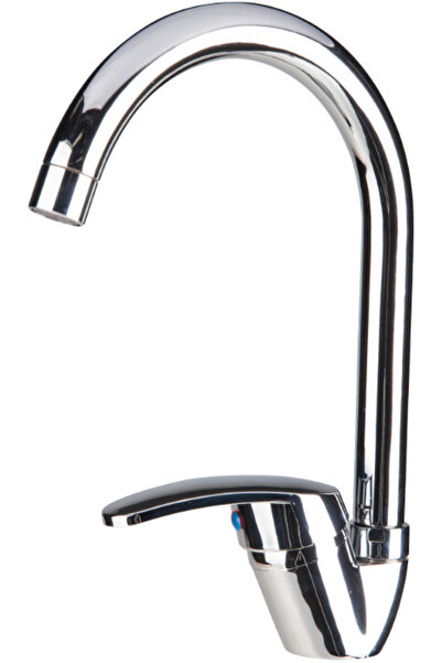 Evotools Μπαταρία κουζίνας Aqua Lebada Τύπου U - Μήκος βρύσης 135 mm Ύψος μοχ...