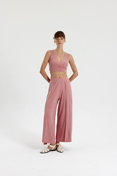 Simple Co. Soft Skin Touch Vera Crop Bustier with Tie