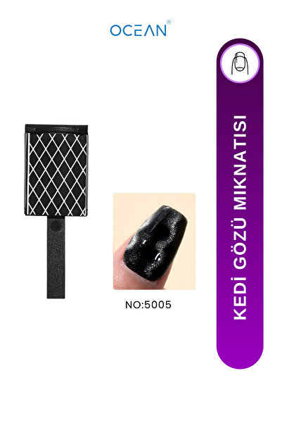 Ocean Kedi Gözü Mıknatıs, Cat Eye Oje Dizayn Magneti