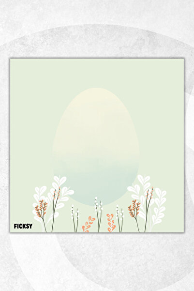 Ficksy مفكرة زهور - مقاس 9*9 سم - 50 ورقة - مفكرة - مذكرة - ورق ملاحظات - قائمة المهام - دفتر ملاحظات