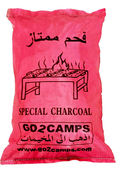 GO2CAMPS BBQ Hardwood Charcoal, 5 Kg Premium Natural Long-Lasting Barbeque Fuel