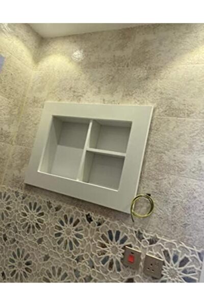 S Z F Store غطاء مكيف هواء خشبي معزول حرارياً، خشب متين بسماكة 18 مم (أبيض)