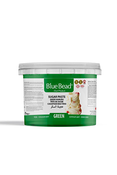 Blue Bead Yeşil Şeker Hamuru 1 Kg