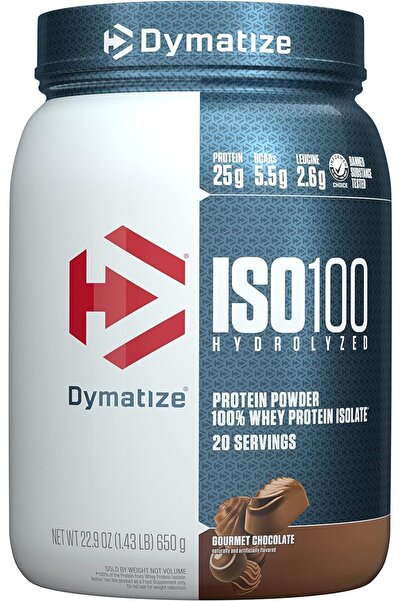 Dymatize شوكولاتة جورميه ISO100، 20 حصة، 640 جم