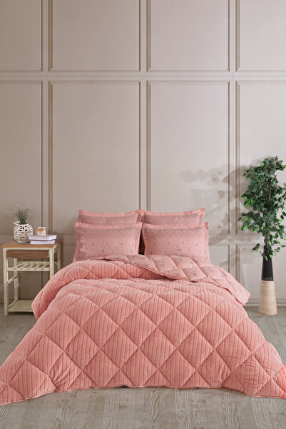 Otelonia Πάπλωμα King Size (Battal Boy) με ρίγες Jacquard Wellsoft + 2 Μαξιλα...