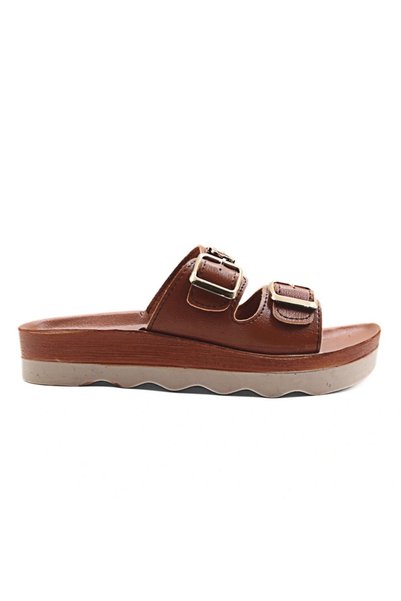 Ayder Women's Double Buckle Anatomical Daily Slippers