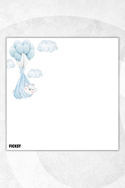 Ficksy دفتر ملاحظات - مقاس 9*9 سم - 50 ورقة - دفتر ملاحظات - مذكرة - ورق ملاح...