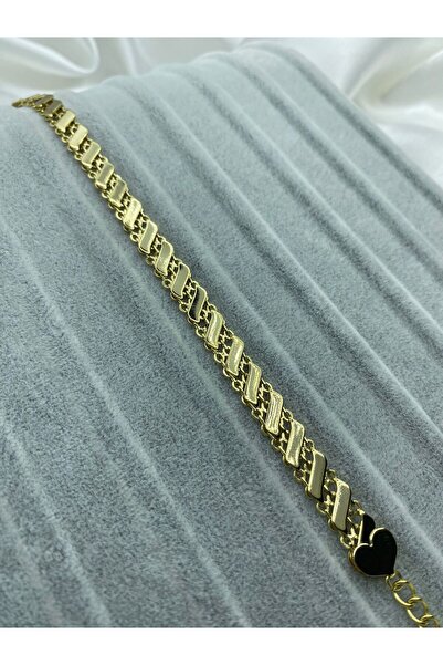 Kaan Accessoire Xuping Ezme Örgü Hasır Detaylı Çelik Bileklik