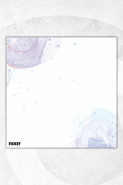 Ficksy دفتر ملاحظات - مقاس 9*9 سم - 50 ورقة - دفتر ملاحظات - مذكرة - ورق ملاح...