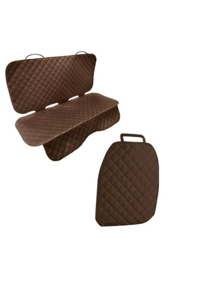 Metru Patrat Set 2 Protectii Auto Matlasate Universale, Maro