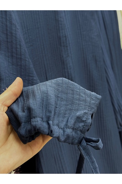 BENAHOLL Σετ μακρύ παντελόνι με κρυφό κορδόνι στον αστράγαλο Halona-EK592.3 Navy Blue