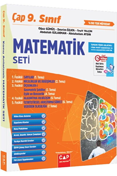 Çap Yayınları 9. Sınıf Matematik Seti