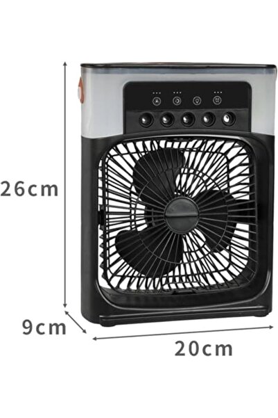 SKY TOUCH SKY-TOUCH 4 in 1 Portable Desk Fan with Cooling Mist