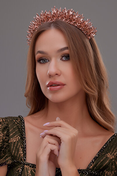 ESPEREST إكسسوار شعر نسائي من حجر الكريستال من ستيلا، إكسسوار شعر رومانسي للعروس، أناقة الأميرات