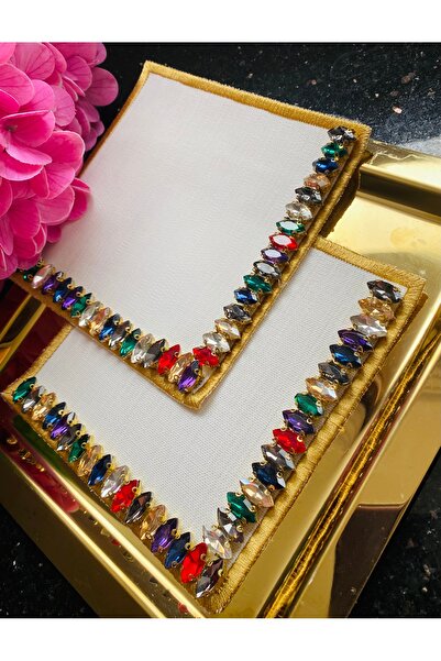 ELÇİÇEK HOME Серветки для презентацій, коктейльні серветки, серветки для кави 2 шт.