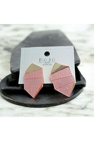 Candy Acrylic Stone Triangle Geoluxe Earrings