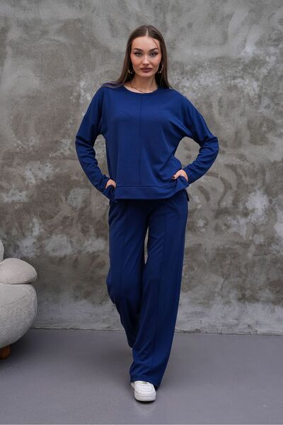 AGORATEKSTİL Set de îmbrăcăminte pentru femei din țesătură de cristal, cu dun...