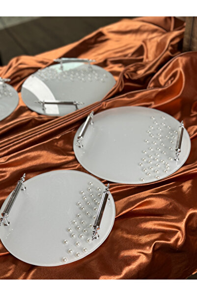 bemdesign Round Engagement Tray, Promise Tray, Groom Tray, Ring Tray, Proposa...