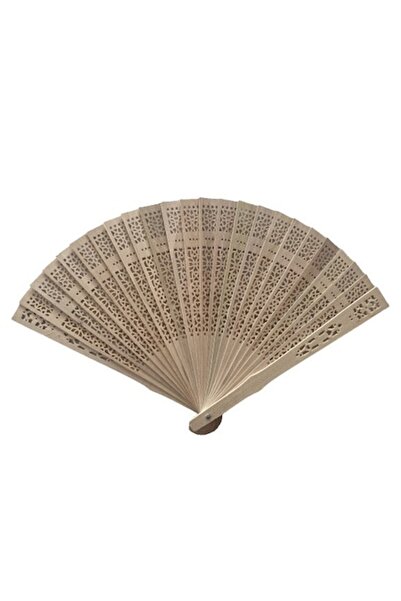 Vision XXI Evantai pliabil fabricat în întregime din bambus, lungime 20 cm, d...