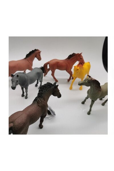 Vision Set 6 Figurine Cai Domestici, Multicolori, 15cm,