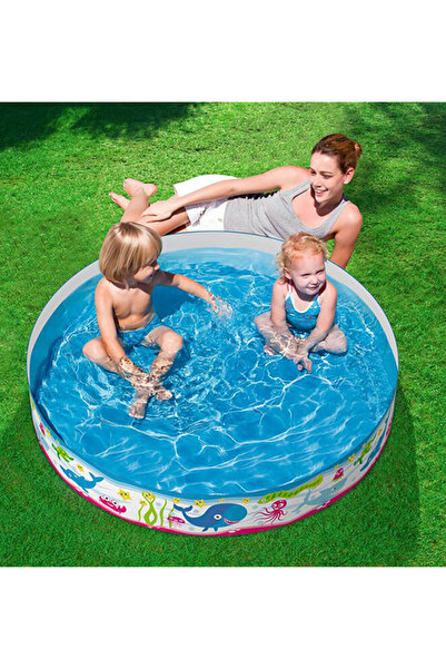 BESTWAY Bestway Fill 'N Fun Sparking Sea Pool 122Cm X H25Cm 26-55028