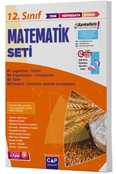 Çap Yayınları Çap Yayınları 12. Sınıf Anadolu Matematik Seti