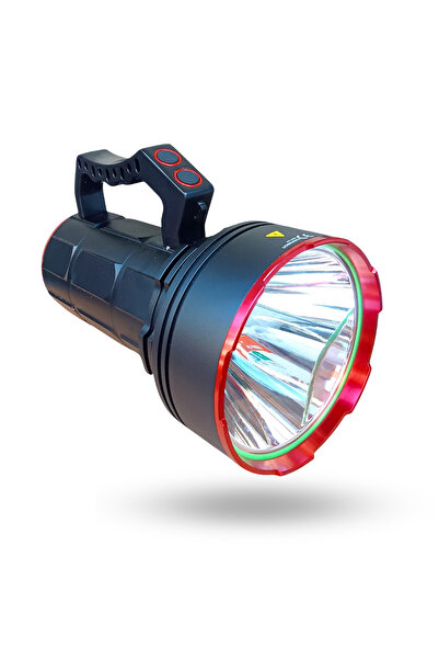 ForWhat Büro Ev Ofis İş Güvenliği için Şarjlı 40W 4000LM Şarjlı El Feneri Pro...