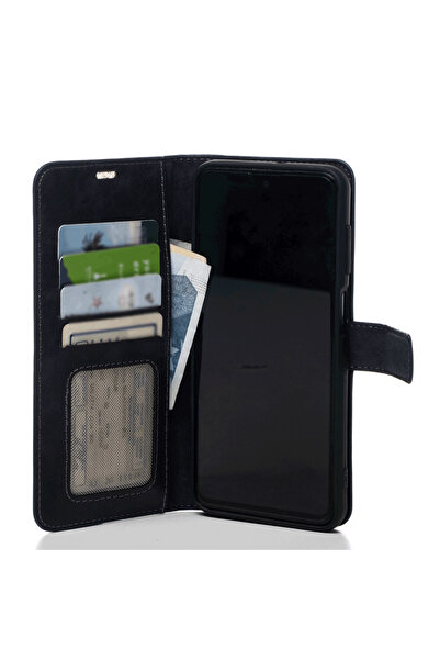 Tılsım Tekno Oppo Reno 13F 5g Genuine Leather Wallet Flip Cover Wallet Quality Luxury Case