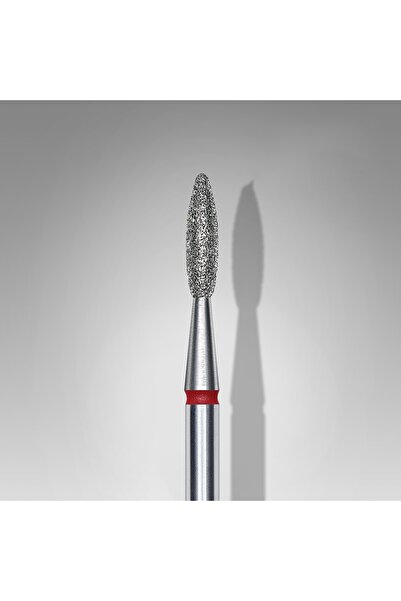STALEKS Elmas Manikür Freze Ucu Kör Uçlu Ateş Model Kırmızı 021 FA10R021-8