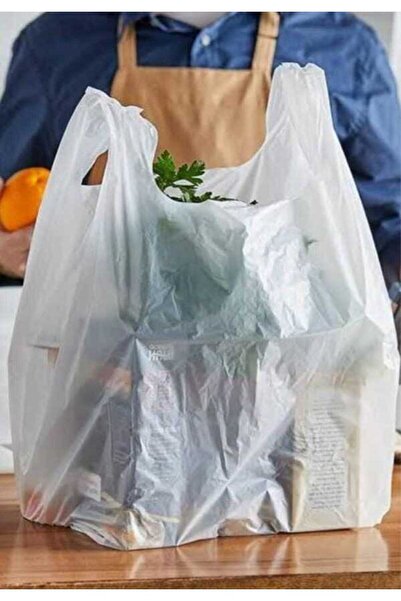 KIZILELMADA كيس بلاستيك متوسط ​​الحجم 28x50 سم – 250 قطعة – مناسب للتسوق والت...