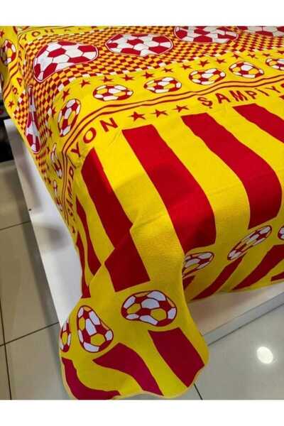 Tugrada Fan Themed Single Pique and Sheet Set – 160X240 cm | 100% Cotton