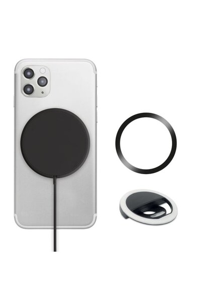 PARUNIV Wireless Magnetic Charger, Fast-Charging 10W Universal, USB Type-C, Compatible with iPhone 12/13/14,