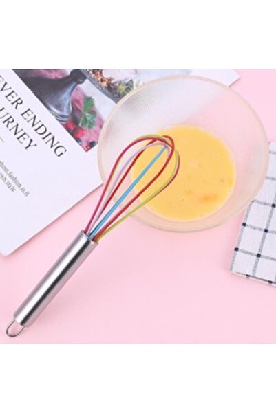 Tugrada مضرب سيليكون ملون مقاس كبير 30 سم - مساعد المطبخ