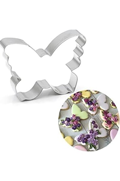 KIZILELMADA مجموعة قوالب تقطيع البسكويت المعدنية مكونة من 3 قطع – ستانلس ستيل