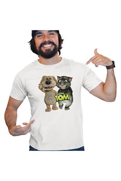 OEM Ανδρικό T-Shirt Ben Talking Tom Best Friends