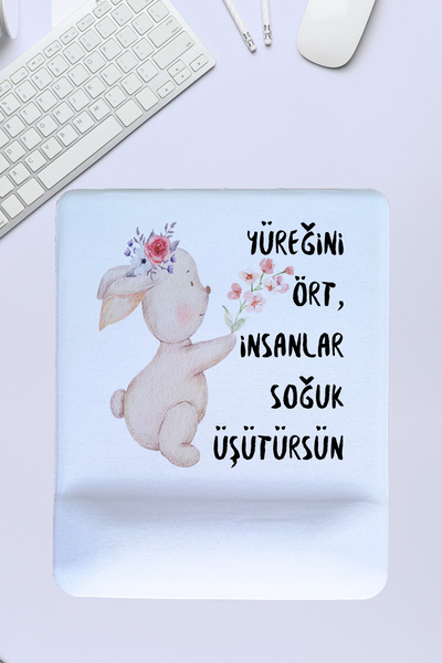 qoeuyl boutique Oamenii sunt rece și înghețeiți - Mousepad cu suport pentru î...