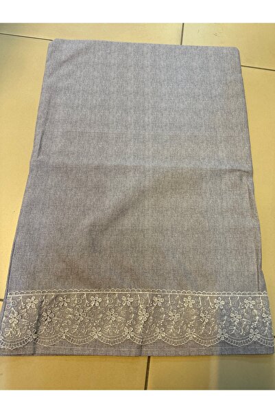 Pamukevi Yastık kılıfı yüzü dantelli güpürlü solma yapmaz