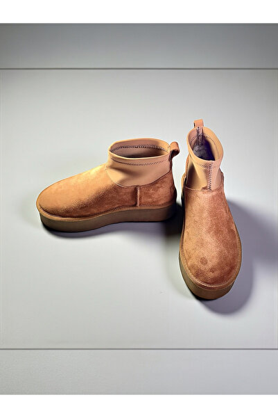 BİENKA Bienqa tazz süet,içi kürk ,mini dipper model bot