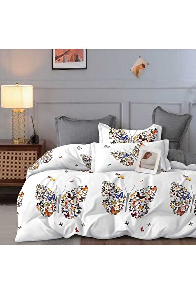 Casa Pucioasa Finet bed linen for 1 person, 4 pieces, 160x210 cm, with 2 pillowcases 55x75 cm