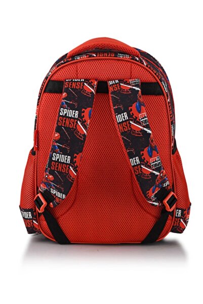 Alanç Gift Licensed Orthopedic Spider Elementary School Bag and Lunch Box