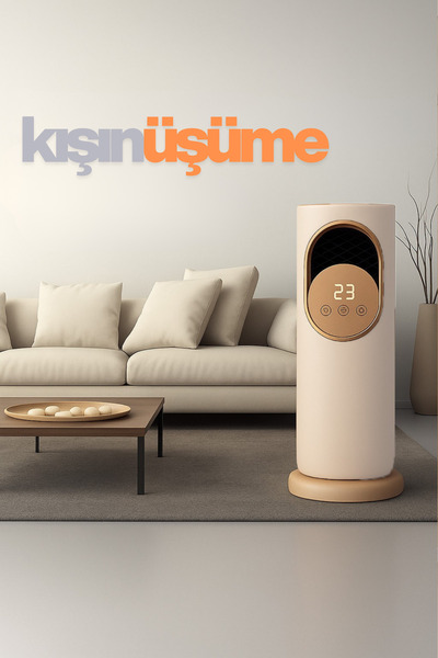 ARTILED Uzaktan Kumandalı Dokunmatik Taşınabilir Sıcak Üfleme Isıtıcı – 180° Hava Sirkülasyonu