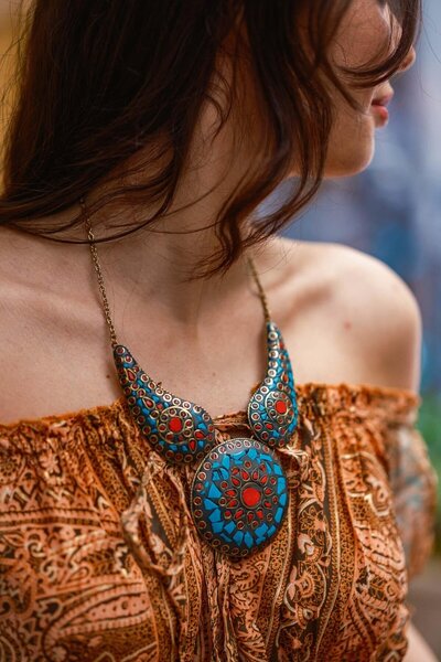 Miss Boheme Anatolian Mosaics Necklace