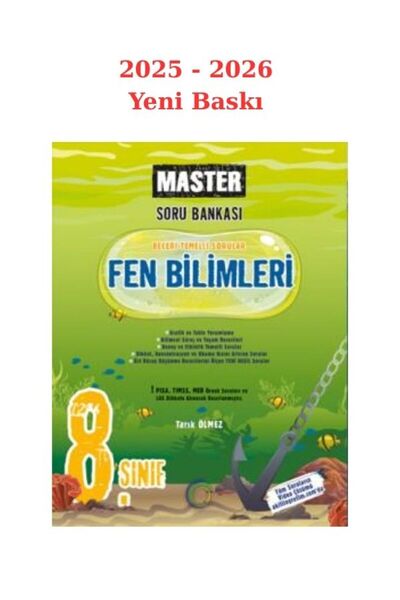 Okyanus Yayınları Okyanus 8. Sınıf Fen Bilimleri Master Soru Bankası 2025/26 ...
