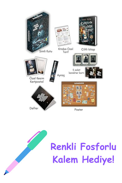Artemis Yayınları Kardan Adamın Külleri Kutulu Set (Ciltli) + Renkli Fosforlu...
