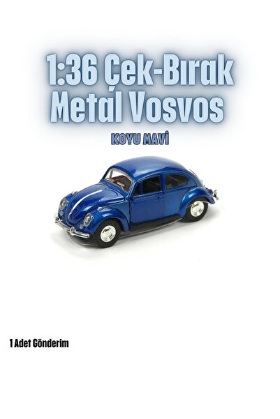 welcomein 1:36 Metal Çek Bırak Vosvos 7 Renk Seçenekli Model Araba Dekoratif ...